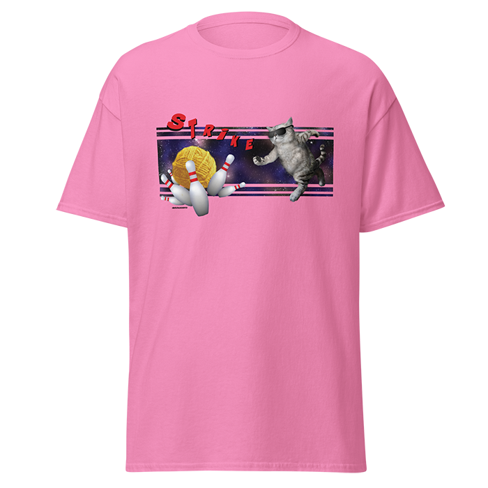 Bowling space cat T-Shirt